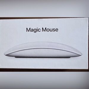 Apple Magic Mouse Box with White Design
